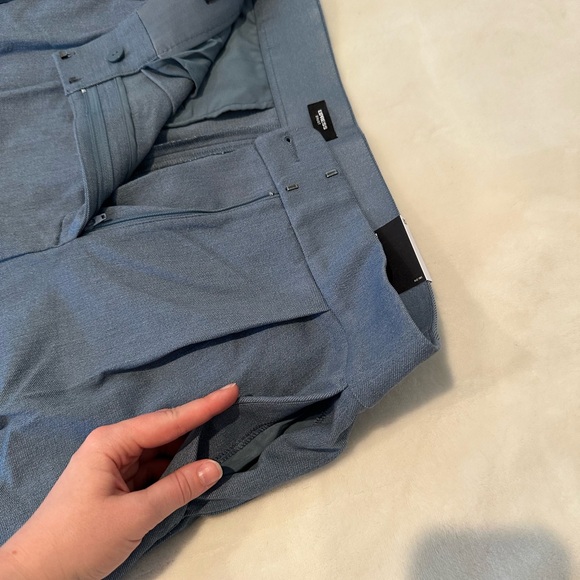 Express women’s cropped blue pantsuit size L - Picture 7 of 9